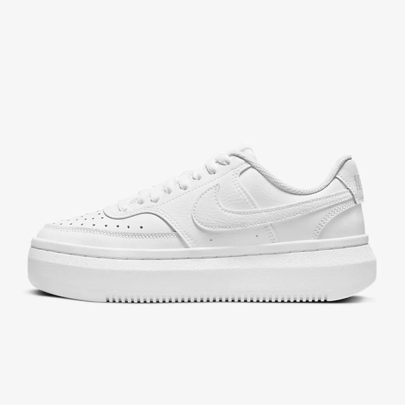 Nike Court Vision Alta white sneakers size 9 - Picture 10 of 11